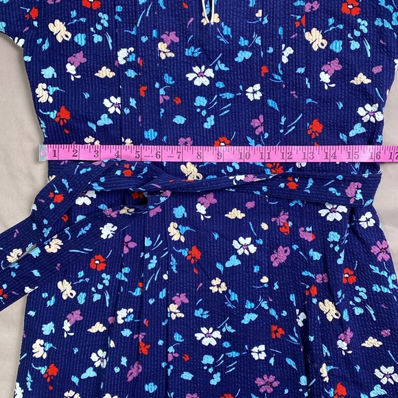 Vintage Retro Floral Shift Dress - Tanner of NC Size 12 - Picture 12 of 13